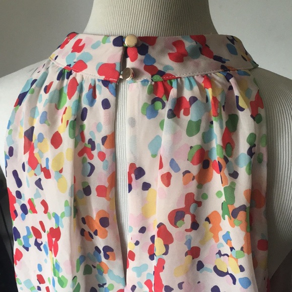 JULIA JORDAN MOCK NECK HALTER DRESS: Size 14W - Picture 14 of 14